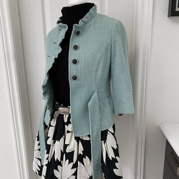 Alice + Olivia - Tania Full Pouf Floral Skirt - Picture 4 of 13